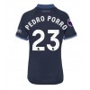 Tottenham Hotspur Pedro Porro #23 Bortatröja Dam 2023-24 Korta ärmar